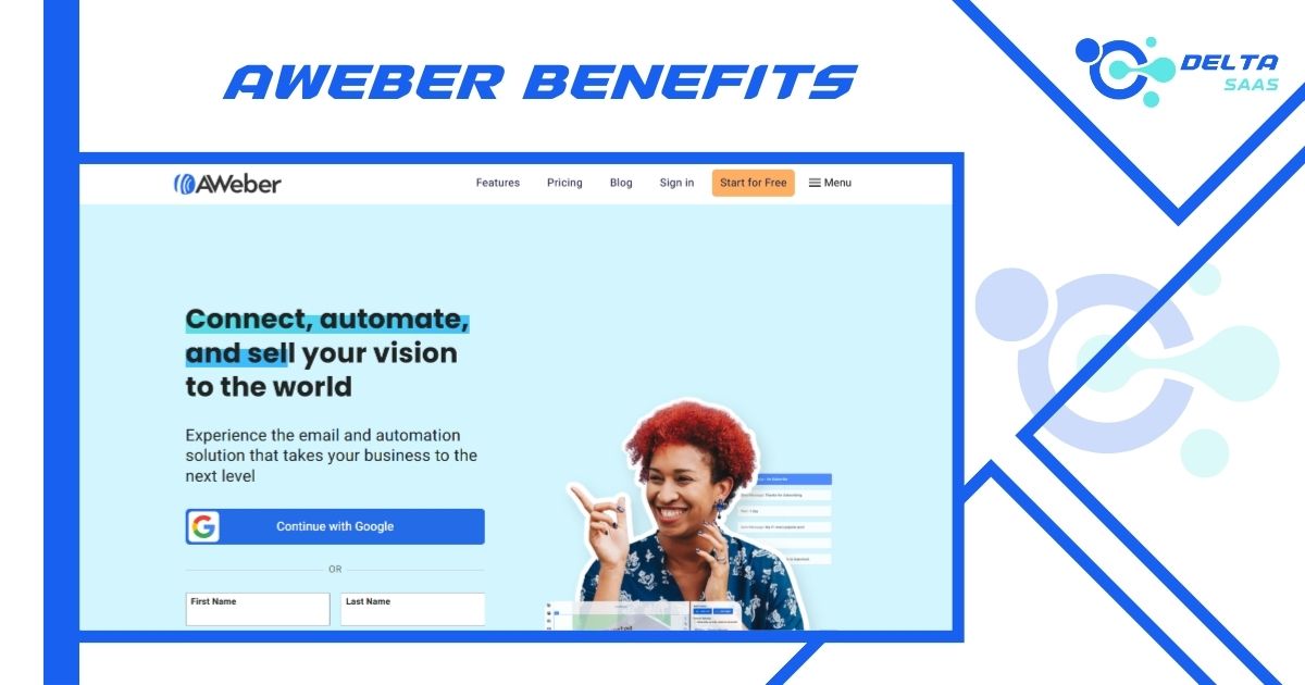 AWeber Benefits by Delta SaaS