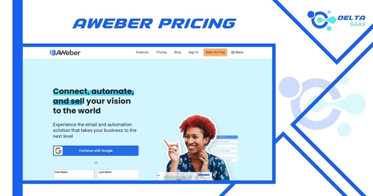 AWeber Pricing by Delta SaaS