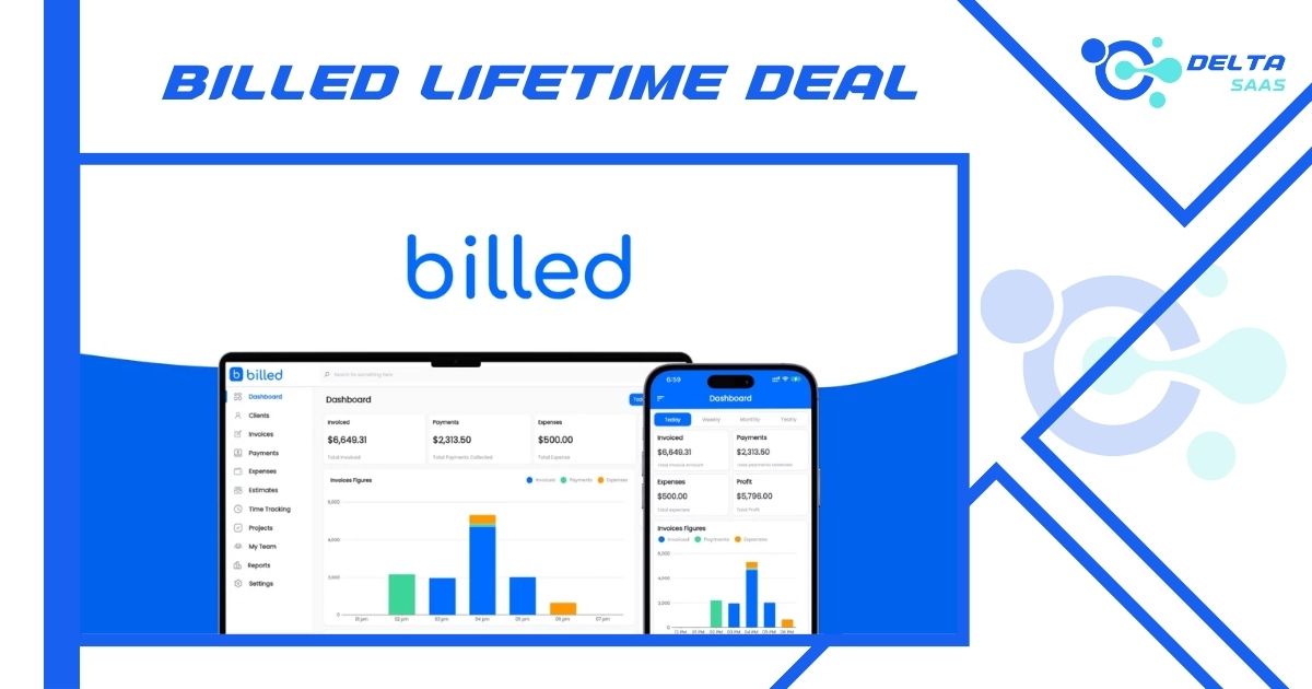 Billed Lifetime Deal by Delta SaaS