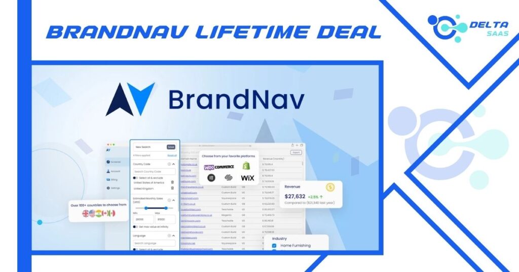 BrandNav Lifetime Deal by Delta SaaS