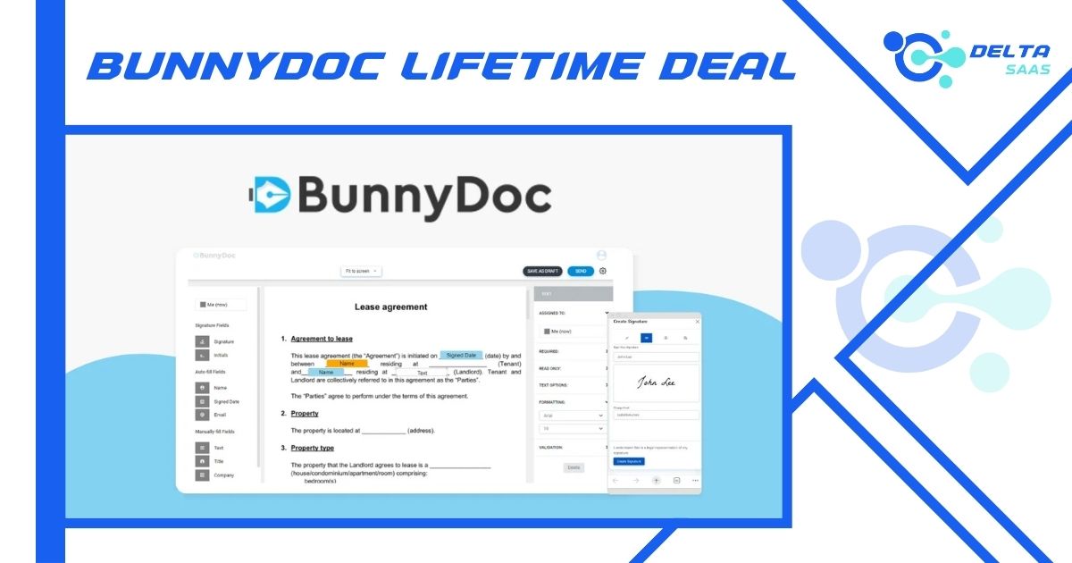 BunnyDoc Lifetime Deal by Delta SaaS