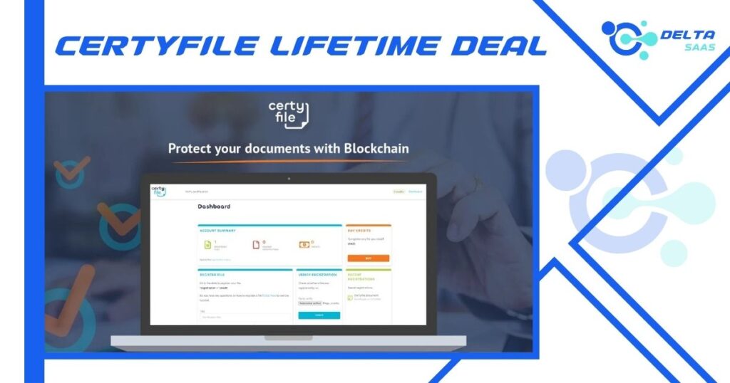 Certyfile Lifetime deal by Delta SaaS