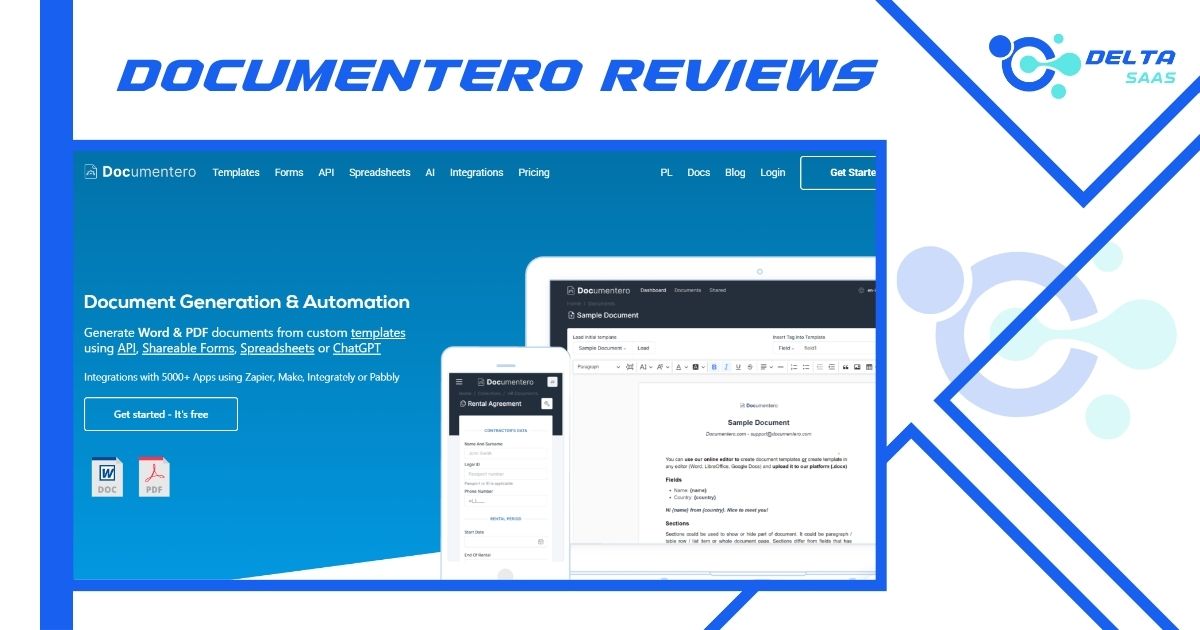 Documentero Reviews by Delta SaaS