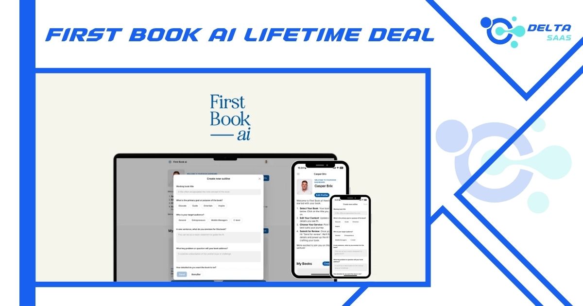 First Book AI Lifetime Deal by Delta SaaS