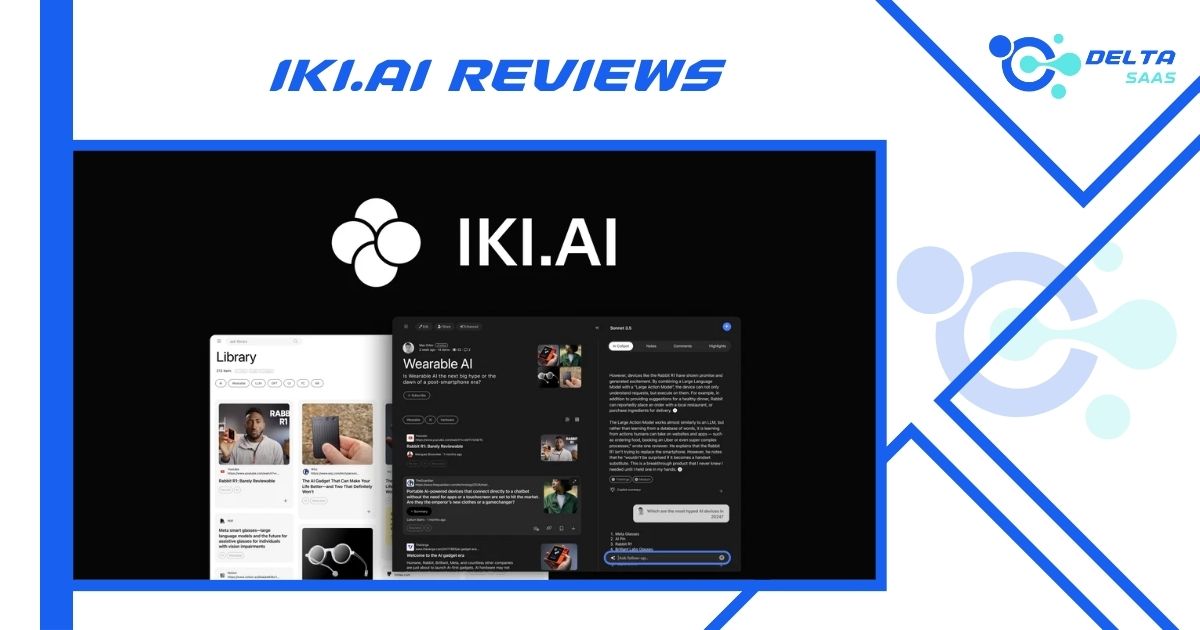 IKI.AI Reviews by Delta SaaS