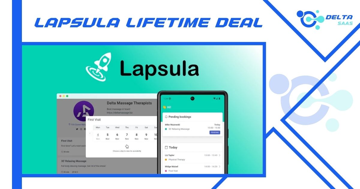 Lapsula Lifetime Deal by Delta SaaS