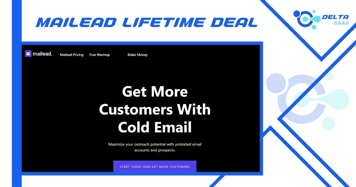 Mailead Lifetime Deal by Delta SaaS