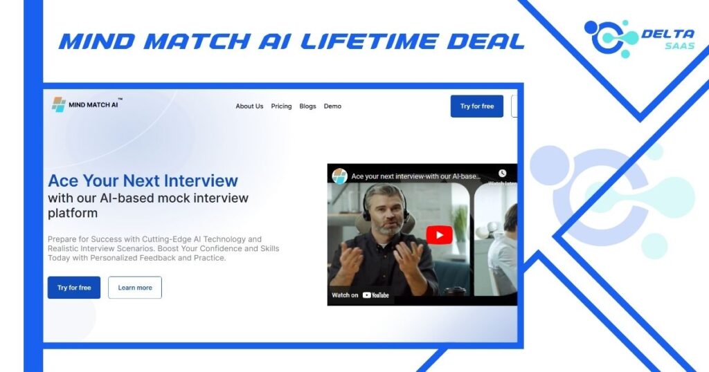 Mind Match AI Lifetime Deal by Delta SaaS