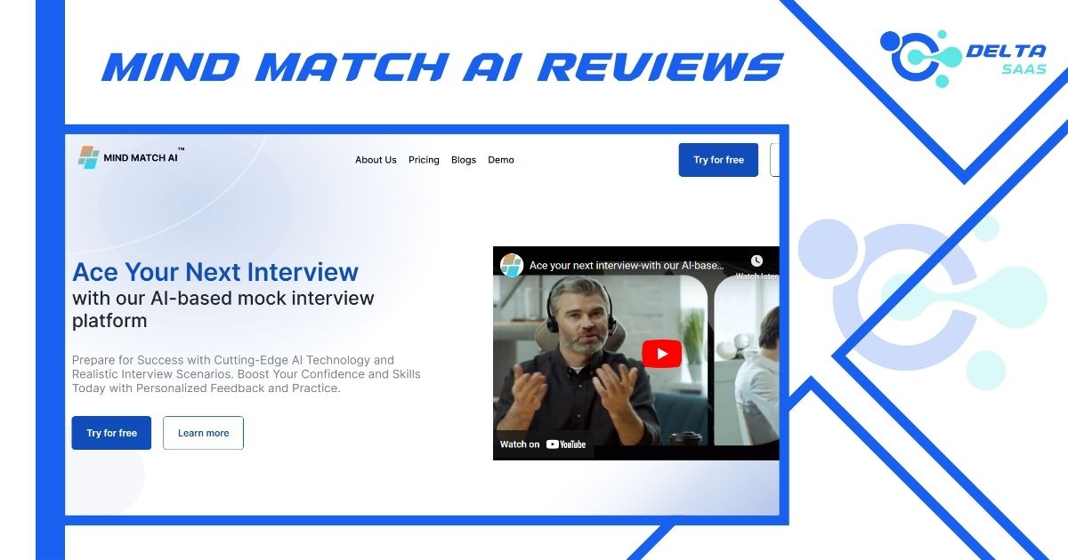 Mind Match AI Reviews by Delta SaaS