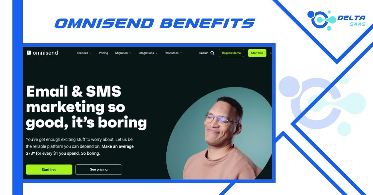 Omnisend Benefits by Delta SaaS