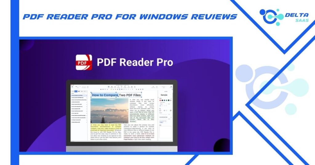 PDF Reader Pro for Windows Reviews by Delta SaaS