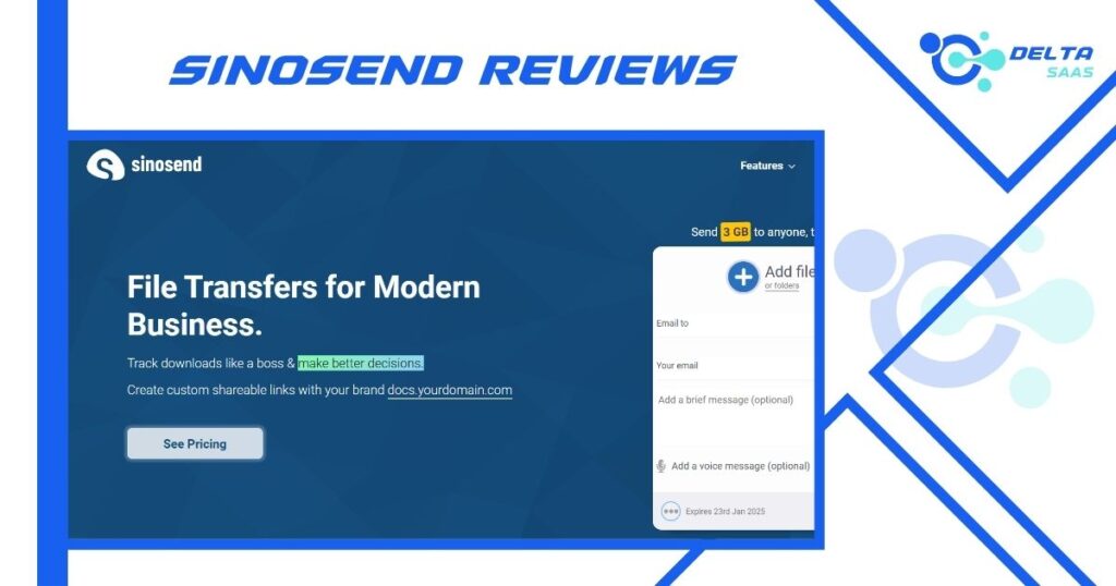 Sinosend Reviews by Delta SaaS