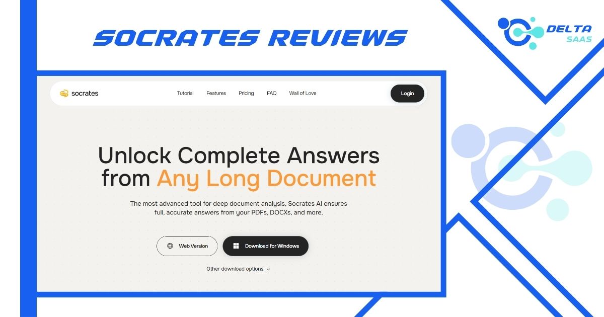 Socrates Reviews by Delta SaaS