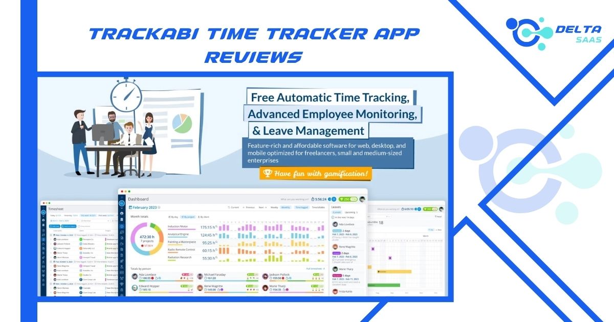 Trackabi Time Tracker App Reviews by Delta SaaS