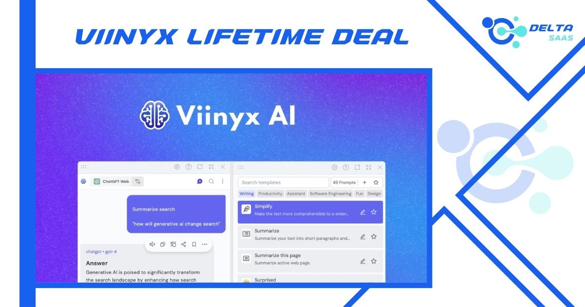 Viinyx Lifetime Deal by Delta SaaS