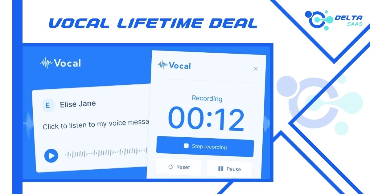 Vocal Lifetime Deal by Delta SaaS