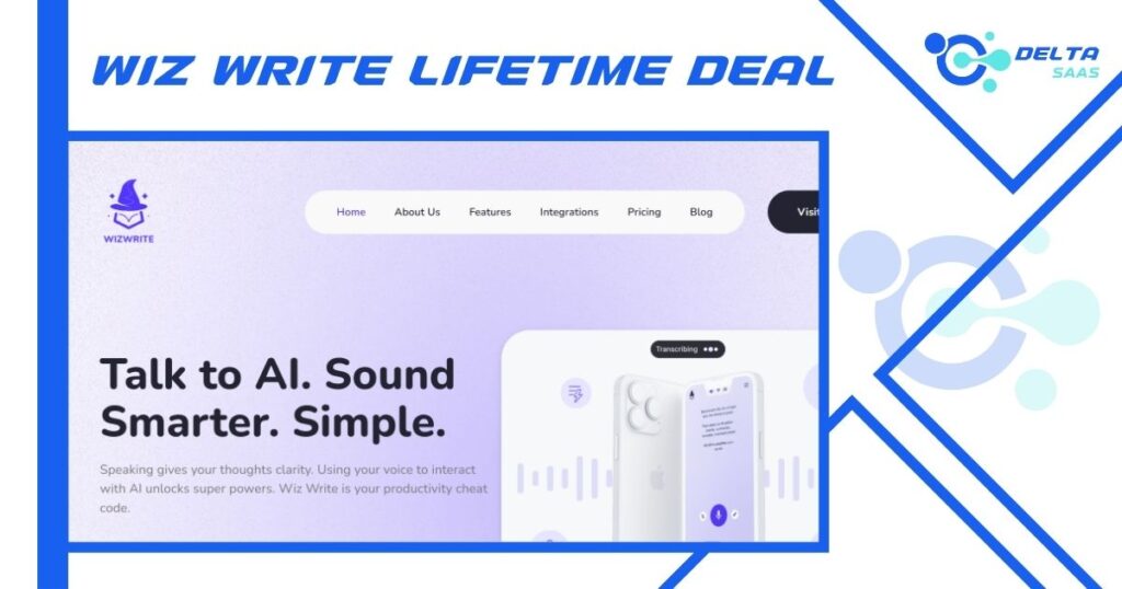 Wiz Write Lifetime Deal by Delta SaaS