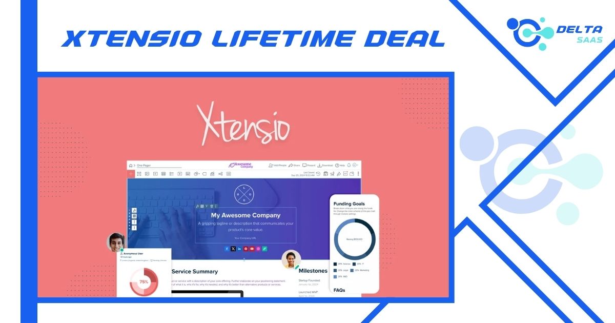 Xtensio Lifetime Deal by Delta SaaS