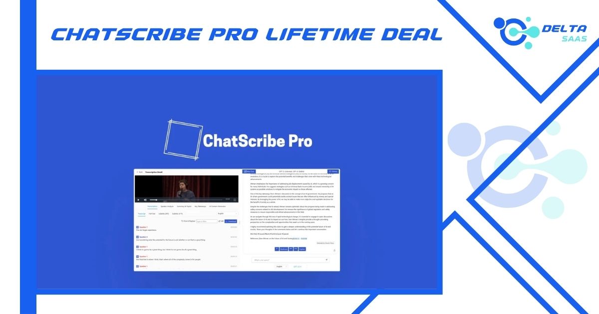 ChatScribe Pro Lifetime Deal