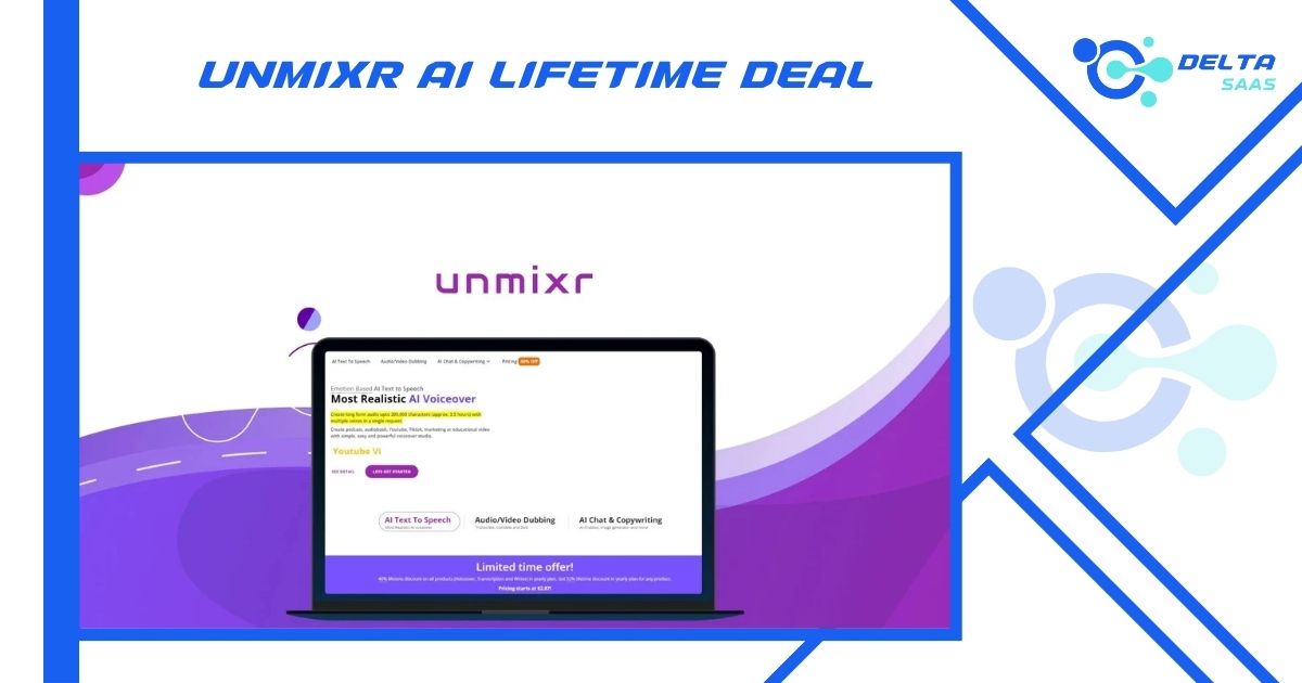 Unmixr AI Lifetime Deal