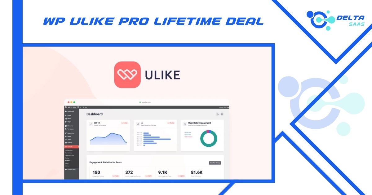 WP ULike Pro Lifetime Deal